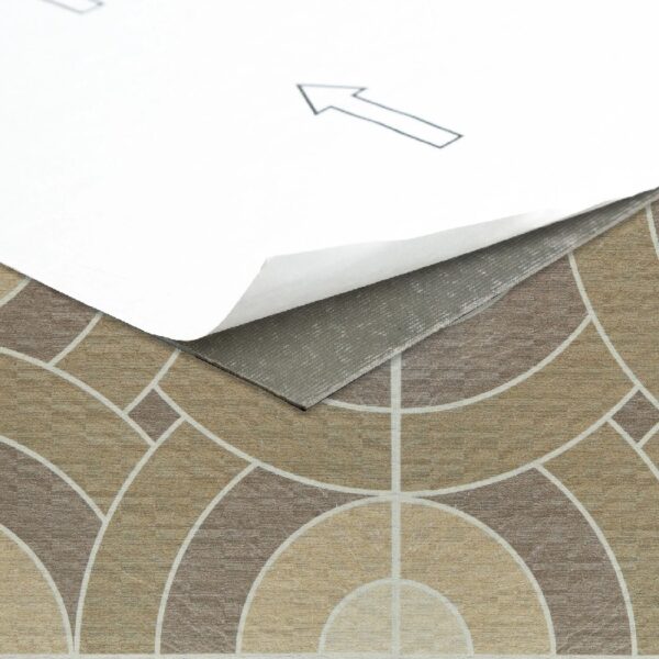 Retro Self Adhesive Vinyl Floor Tile - 20 Tiles/20 Sq. ft., 12 x 12, Slate Flooring Materials