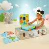 Little Tikes Learning Activity Suitcase Roll and Go Interactive LCD Screen with Music Songs Sounds Travel Phrases to Develop Letters Numbers Shapes and Roleplay for Children Kids Boys Girls Ages 3+