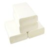 4 Rolls per Set Disposable Kitchen Cleaning Roll White Paper for Office Daily Use