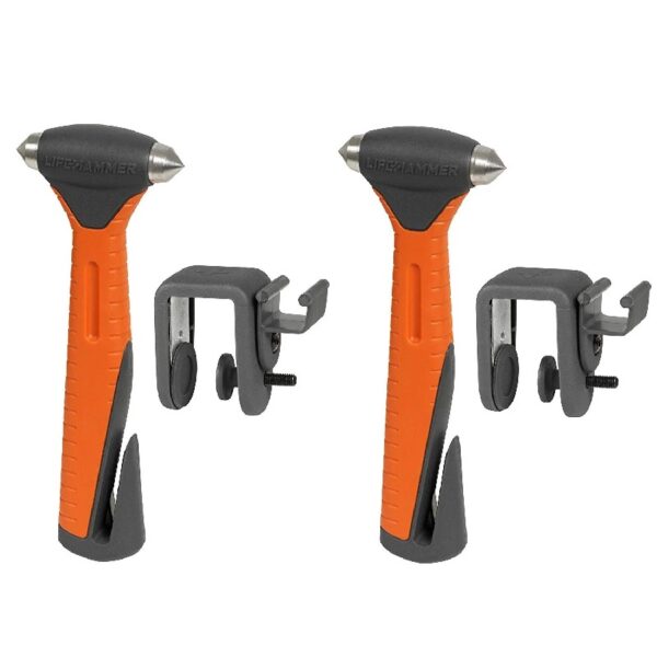 Emergency Escape and Rescue Safety Hammer, 2 Pack