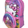Fast Forward Hello Kitty 16 Inches Large Backpack with Lunch Bag