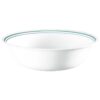 Country Cottage, White and Green Round 12-Piece Dinnerware Set