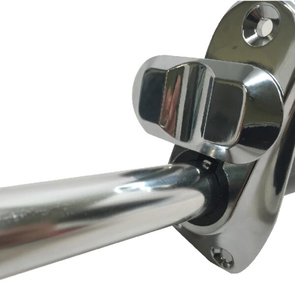 Marine Boat Navigation All-Round Warm White Stern Light, 2-Prong Chrome Base, 24