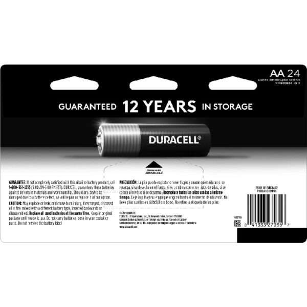 Coppertop AA Alkaline Batteries 24/PK