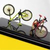 Postuois Bicycle Model 1:10 Scale Realistic Shape Alloy Downhill Mountain Bike Toy Birthday Gift
