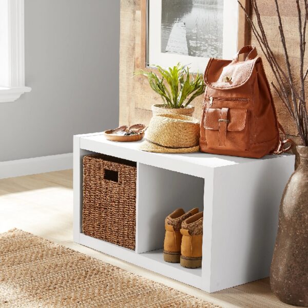 2 Cube Storage Organizer, Charcoal