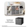8 Cube Storage Organizer, Black