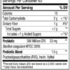 Probiotic + Prebiotic Fiber Gummy, Digestive + Gut Health Supplement for Adults, Peach, 60 Ct