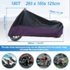XXXL Motorcycle Cover Outdoor Waterproof Rain Dust UV Protector for Ultra Classic