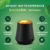 (2 pack)  Essential Mist Scented Oil Air Freshener Diffuser Device, Black, 1 Piece