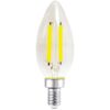 LED Light Bulb, 4W (40W Equivalent) B10 Deco Lamp E12 Candelabra Base, Dimmable, Soft White, 12-Pack