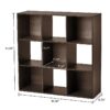 9 Cube Storage Organizer, Spring Pine