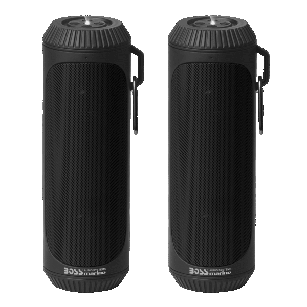 Audio Systems BOLTBLK Bluetooth Speakers, 1.5” Speakers Built-in Flashlight