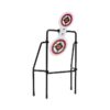 AR500 Spinner Target, Large Frame, White, Steel, Shooting Practice Targets, 4