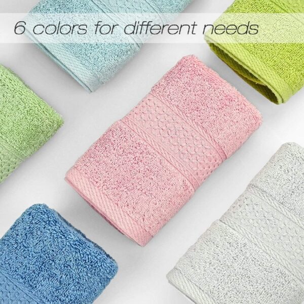 Hand Towels Set, 100% Cotton Quick Dry Soft Hand Shower Towels Set for Bathroom, 29