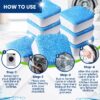 Washing Machine Cleaner and Dishwasher Cleaner Tablets Bundle - 24 Pack Each
