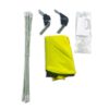 Athletic Works 3X2ft 2 Pack Pop-up Soccer Nets with Carry Bag, Yellow and Black