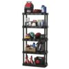 Black 5-Tier Plastic 68