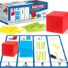 131 PCS Base Ten Blocks for Math - Place Value Blocks, Plastic Base 10 Math Manipulatives 1st Grade, Math Counters, Math Cubes, Counting Cubes for Kids Kindergarten Math