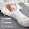 2 Inch Gel Memory Foam Mattress Topper Ventilated Soft Mattress Pad, Bed Topper, CertiPUR-US Certified, Twin Size, Purple