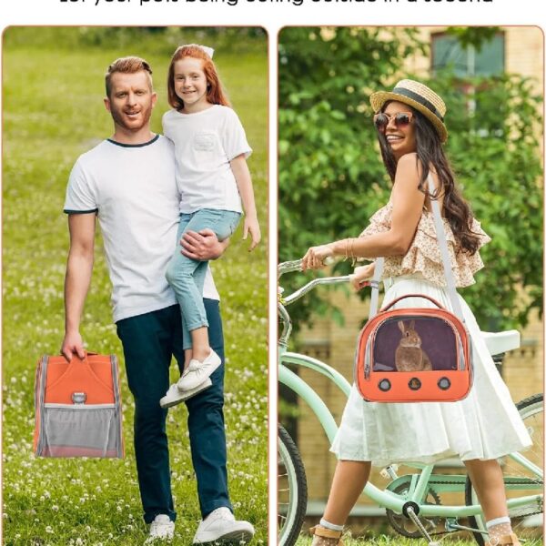 a14c9256727f47a5af26b329015ba1cd Bearded Dragon Travel Carrier, Portable Guinea Pig Carrier Bag Tortoise Carrier Pouch for Bunny Hamster Chinchilla Hedgehog Lizard Bird Outgoing Reptile Travel Carrying Case - Grey