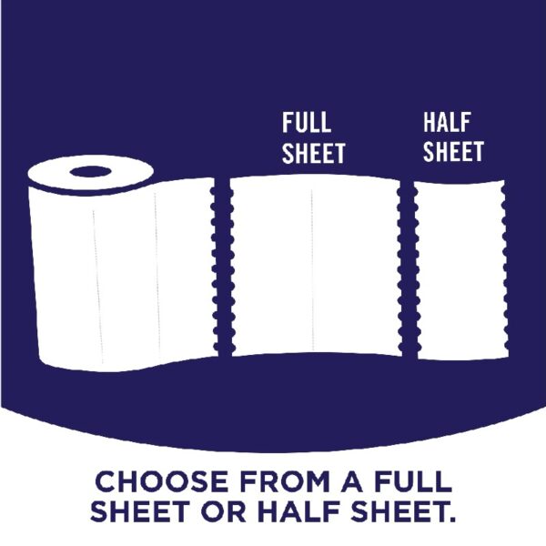 Paper Towels, 12 Double Rolls, White, Everyday Value Paper Towel