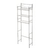 3-Shelf over the Toilet Steel Wall Mount Storage Shelf Unit, Black, Holds up to 30 lb Capacity