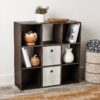 9 Cube Storage Organizer, Spring Pine