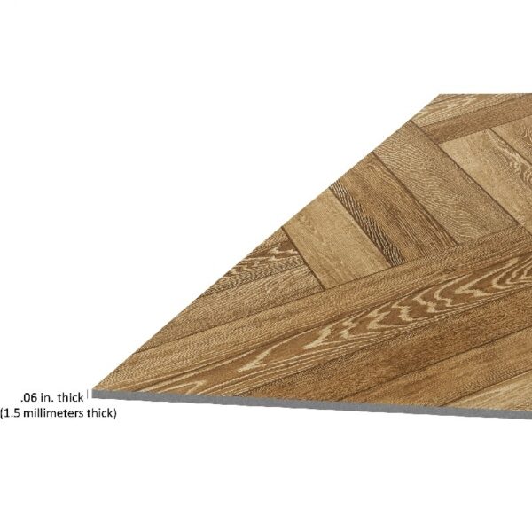 Retro Self Adhesive Vinyl Floor Tile - 20 Tiles/20 Sq. ft., 12 x 12, Slate Flooring Materials