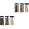 Masteelf 6 Boxes Rabbit Chew Sticks Bunny Chew Toys Hamster Teeth Grinding Toys