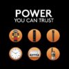 1.5V Coppertop Alkaline D Batteries, 8 Pack