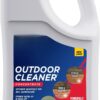 (2 pack)Outdoor Cleaner - Cleans Stains Caused by Algae, Mold and Mildew, 1 Gallon Concentrate