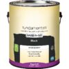 Fundamentals Grab-N-Go Black Eggshell Interior Paint, 1 Gallon