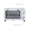 4 Slice Countertop Toaster Oven with 3 Settings, includes Baking Rack and Pan, Black, New