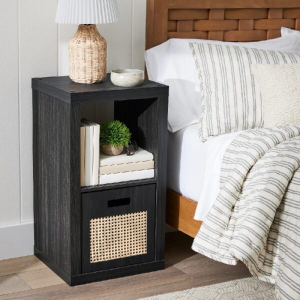 2 Cube Storage Organizer, Charcoal