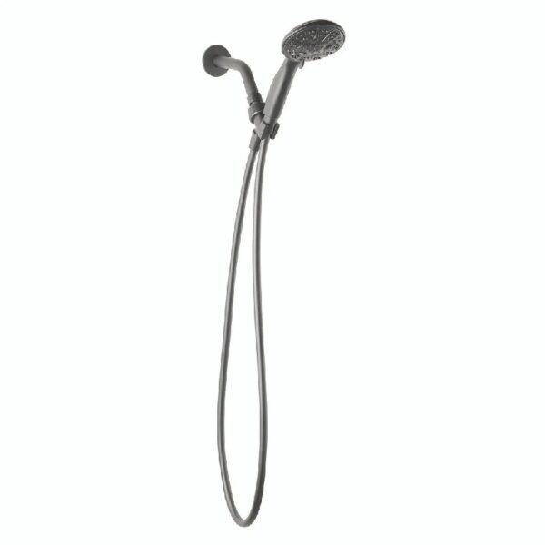 5-Setting Handheld Shower Head, Matte Black