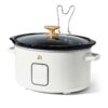 4Qt Slow Cooker with Touch-Activated Display, White Icing by Drew Barrymore