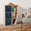 6 Cube Storage Organizer, White