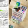 ARTDOT Diamond Art Beads Storage Organizer Box for Diamond Painting Drill 96 Jars