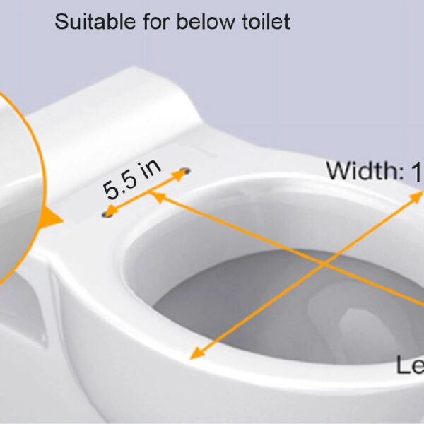Elongated Slow-Close Toilet Seat in White
