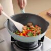 Black Silicone Cooking Utensils Set - 446°F Heat Resistant Kitchen Utensils,Turner Tongs,Spatula,Spoon,Brush,Whisk,Kitchen Utensil Gadgets Tools Set for Nonstick Cookware,Dishwasher Safe (BPA Free)