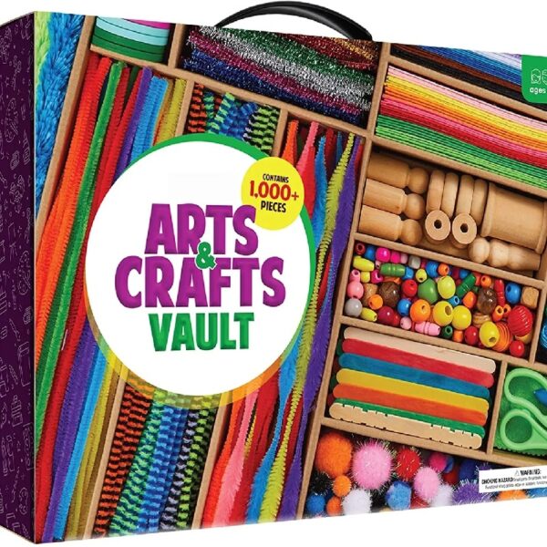 Dan And Darci Arts And Crafts Vault Supply Set Box Craft Kit 1000 Plus Piece