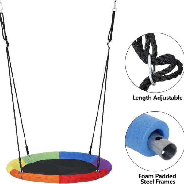 Saucer Tree Swing Set 40