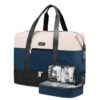 Travel Duffel Bag for Women, Large Weekender Overnight Bag, Carry-on Gym Bag with Separate Shoes Compartment, Mom Hospital Bags for Labor and Delivery with 2 Packing Cubes