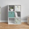 6 Cube Storage Organizer, White