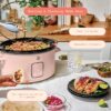 4Qt Slow Cooker with Touch-Activated Display, White Icing by Drew Barrymore