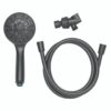 5-Setting Handheld Shower Head, Matte Black