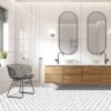 Retro Self Adhesive Vinyl Floor Tile - 20 Tiles/20 Sq. ft., 12 x 12, Slate Flooring Materials
