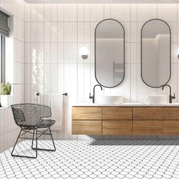 Retro Self Adhesive Vinyl Floor Tile - 20 Tiles/20 Sq. ft., 12 x 12, Slate Flooring Materials