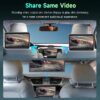 7 Inch Dual Din Car Stereo MP5 Multimedia Player with Bluetooth FM Radio Rearview Camera and Screen Mirroring Support